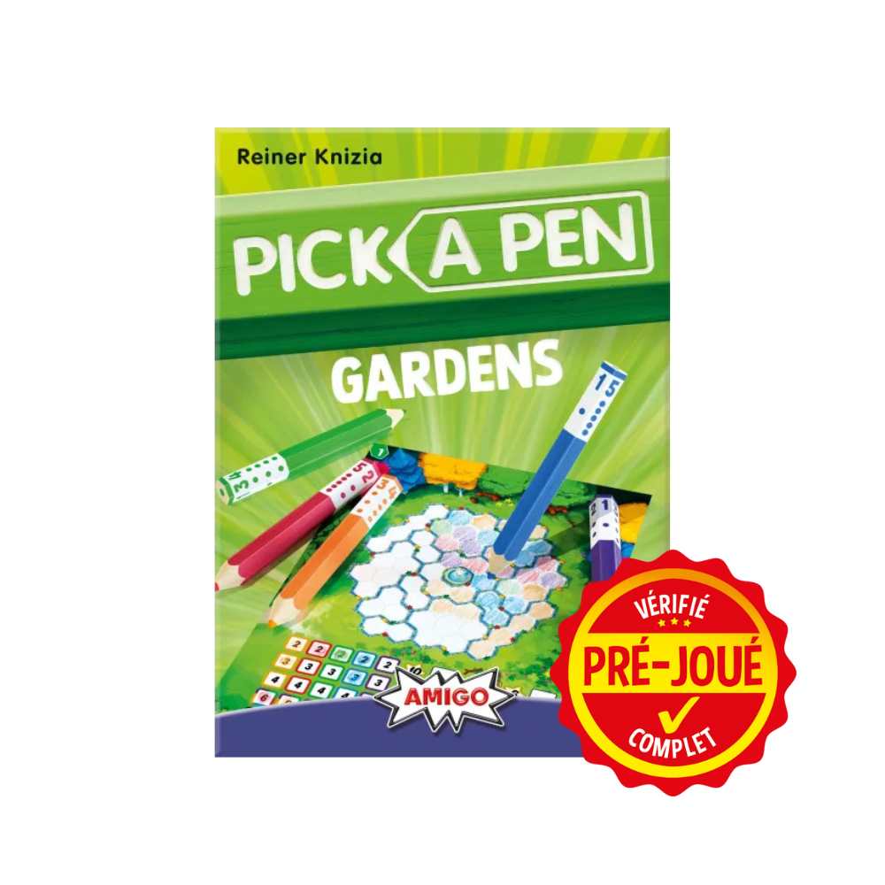 Pick a pen : Garden (pré-joué) (EN) BAZAR - Bazar - Famille