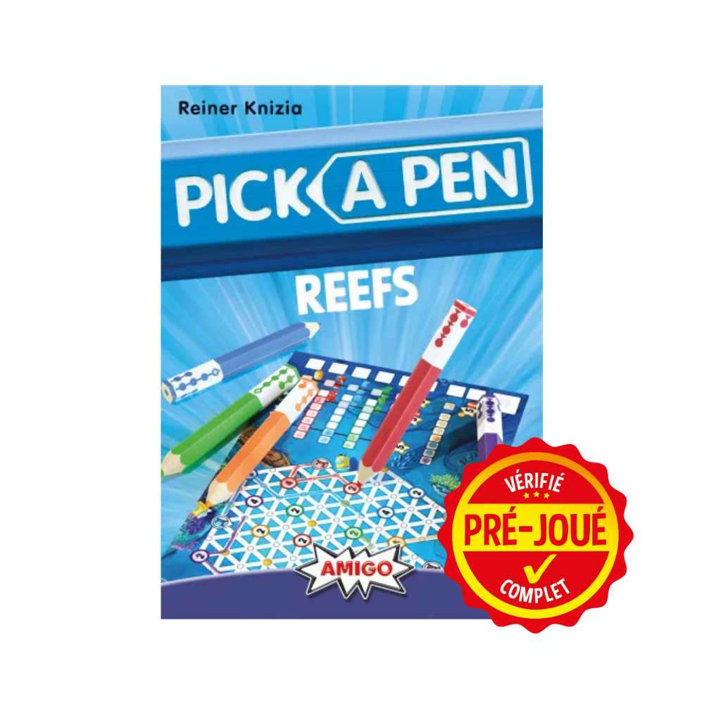 Pick a pen : Reefs (pré-joué) (EN) BAZAR - Bazar - Famille