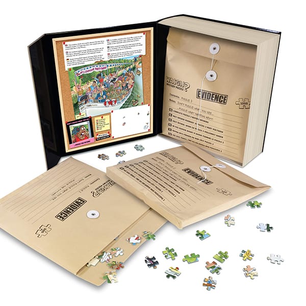 Pièces à conviction 1, Le dernier voyage! (1000pcs) CASSE-TÊTE - 1000 morceaux