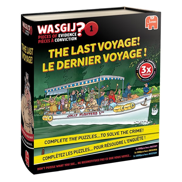 Pièces à conviction 1, Le dernier voyage! (1000pcs) CASSE-TÊTE - 1000 morceaux