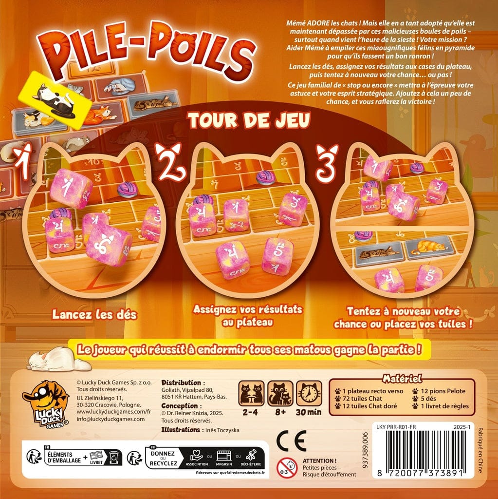Pile-Poils (FR) JEUX - Famille