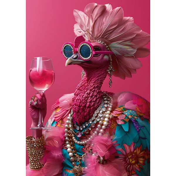 Pink Birdie (1000 pcs) CASSE-TÊTE - 1000 morceaux