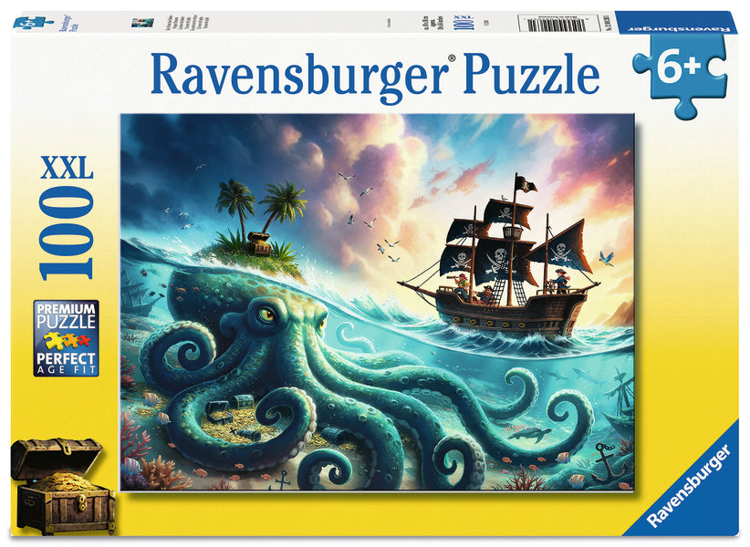 Pirate Treasure XXL (100pcs) CASSE-TÊTE - 100 - 150 morceaux
