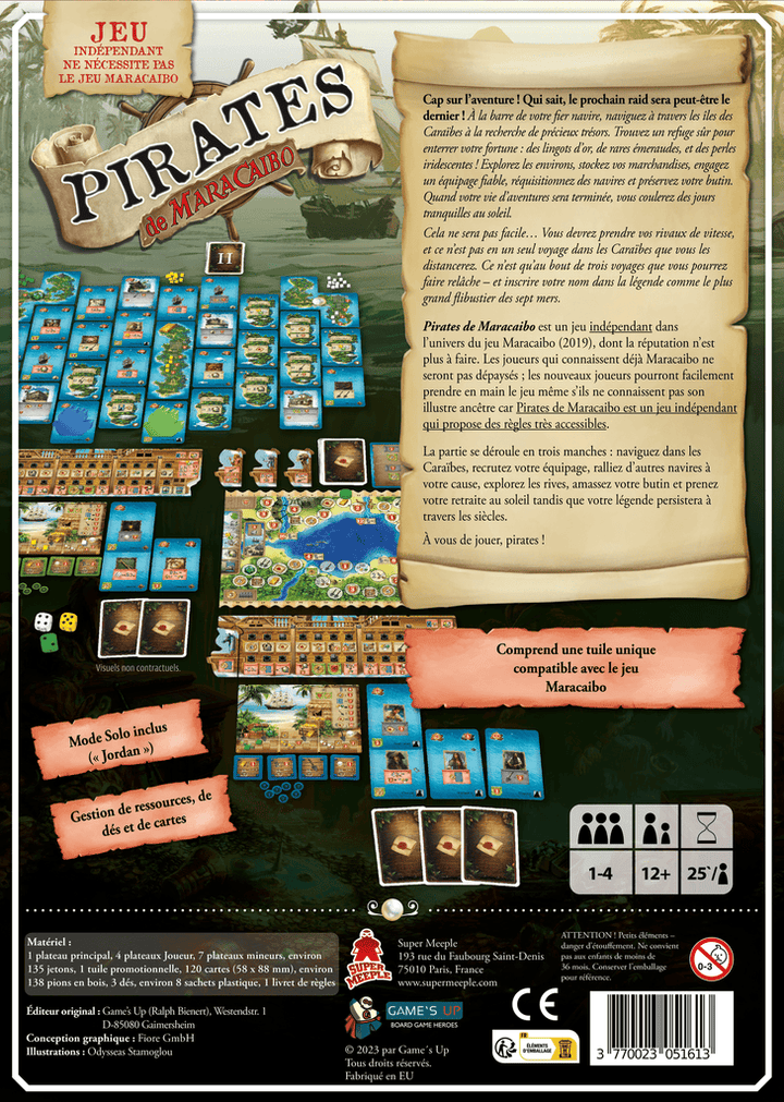 Pirates de Maracaibo (FR) JEUX - Stratégie - Stratégie intermédiaire