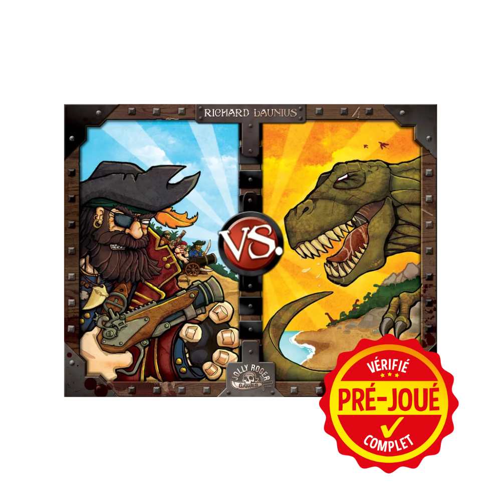Pirates vs Dinosaurs (pré-joué) (EN) BAZAR - Bazar - Stratégie