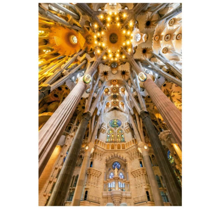 Intérieur de la Sagrada Familia  Sagrada Familia interior Educa Puzzle