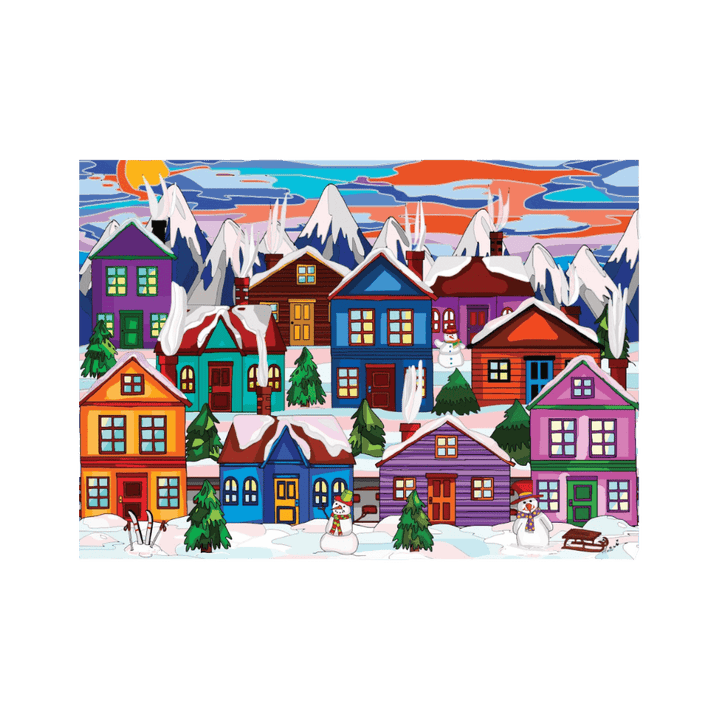 Plaisirs d'hiver | Snow Much Fun (Puzzle 1000 pcs) CASSE-TÊTE - 1000 morceaux