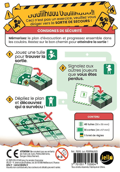 Plan de secours (FR) JEUX - Famille