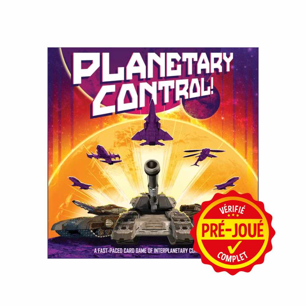 Planetary control (pré-joué) (EN) BAZAR - Bazar - Stratégie