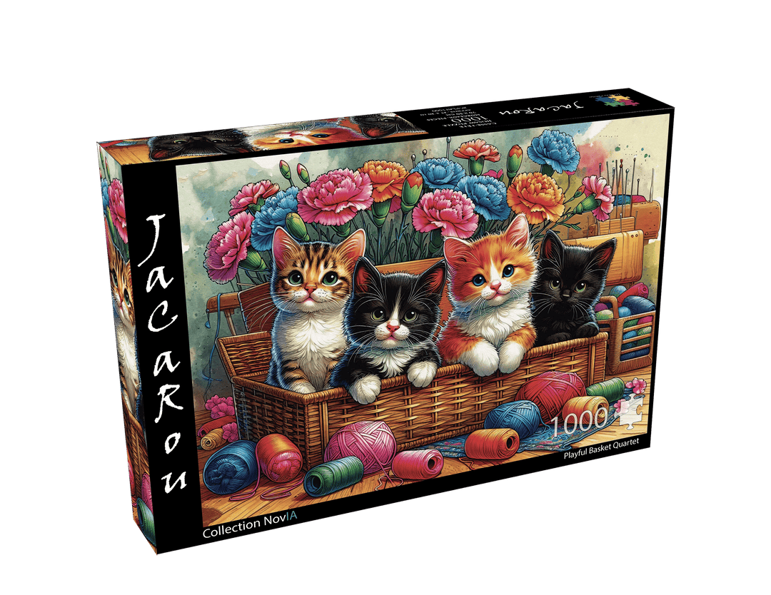 Playful Basket Quartet (1000 pc) CASSE-TÊTE - 1000 morceaux