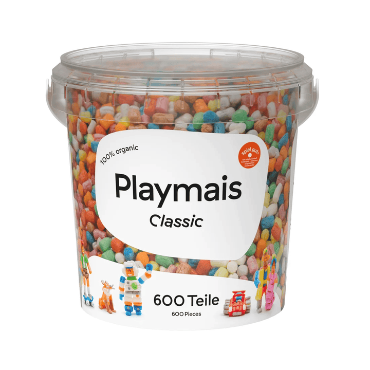 Playmais - Classique - 600 pièces en sceau PASSE-TEMPS - Bricolages
