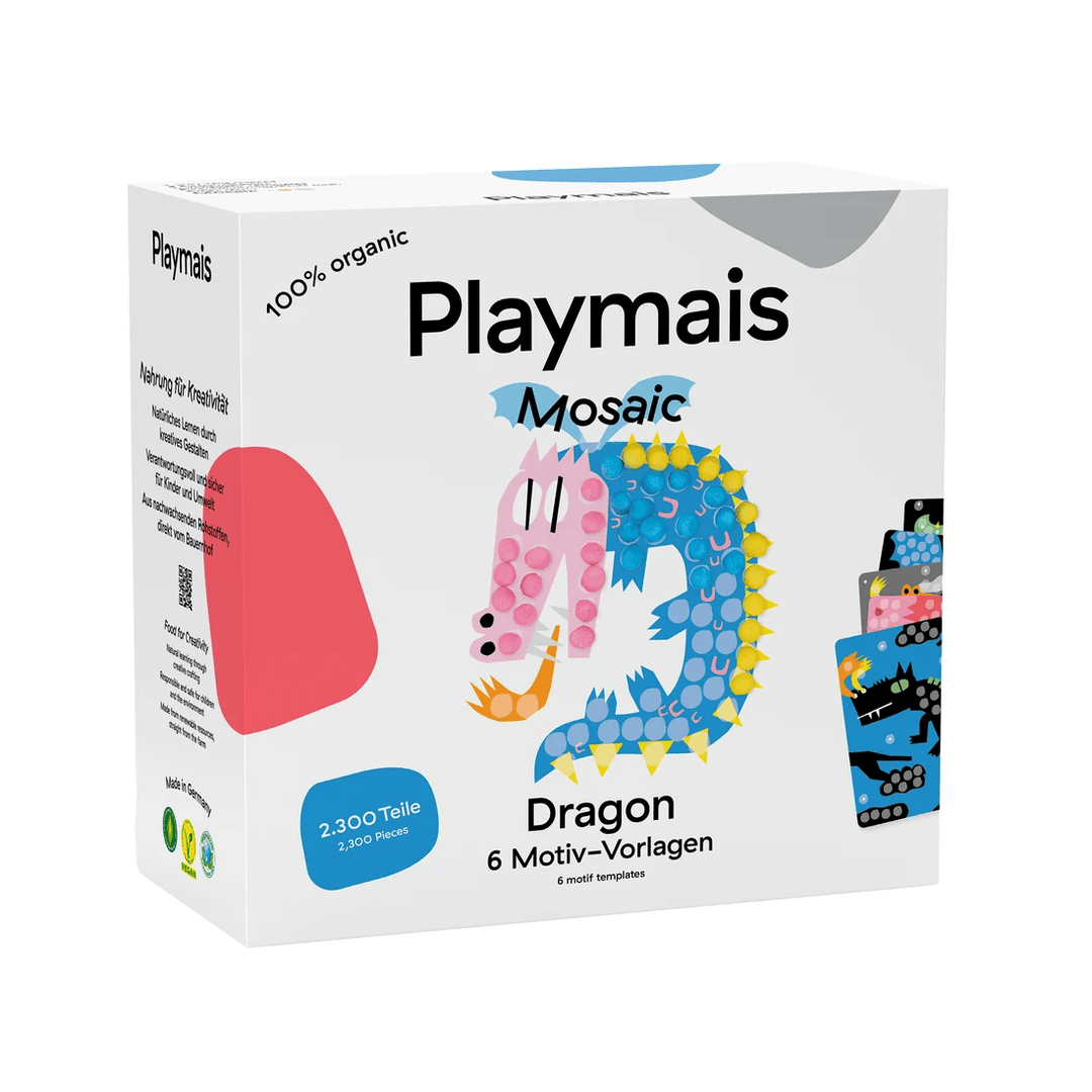 Playmais - Dragon Mosaïque - 2 300 pièces PASSE-TEMPS - Bricolages
