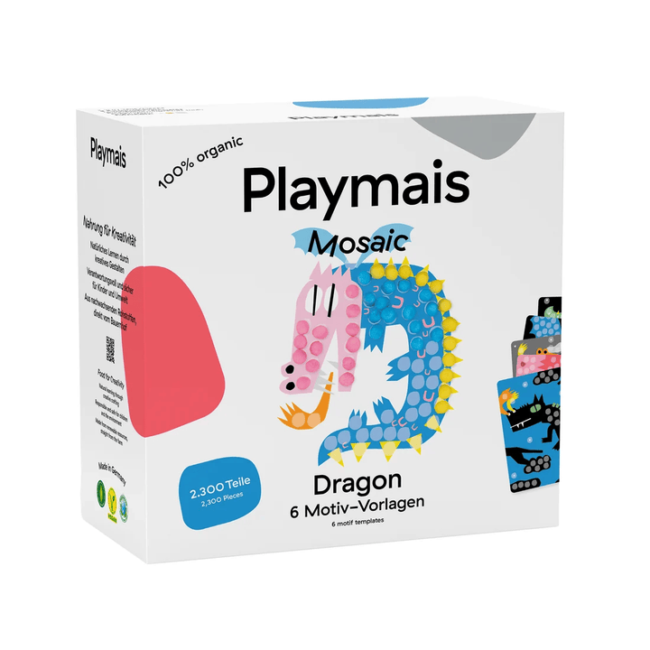 Playmais - Dragon Mosaïque - 2 300 pièces PASSE-TEMPS - Bricolages