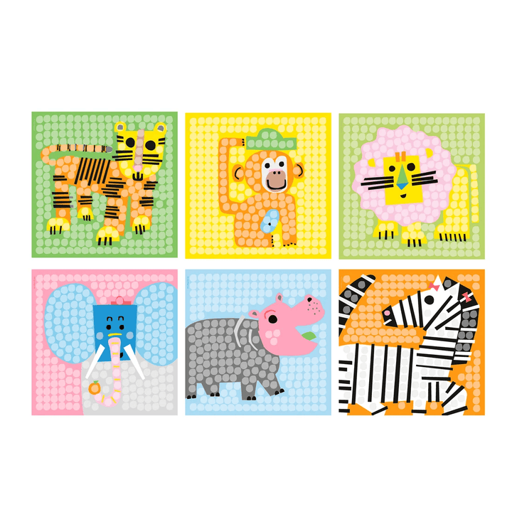 Playmais - Zoo Mosaïque - 2 300 pièces PASSE-TEMPS - Bricolages