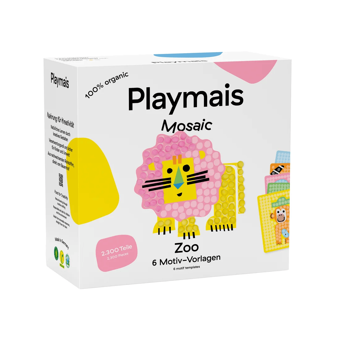 Playmais - Zoo Mosaïque - 2 300 pièces PASSE-TEMPS - Bricolages