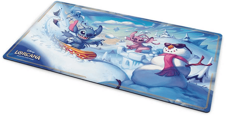Playmat: Disney Lorcana - Hyperia City - Snowboarding Stitch (EN) JEUX - Disney Lorcana - Tapis de jeu