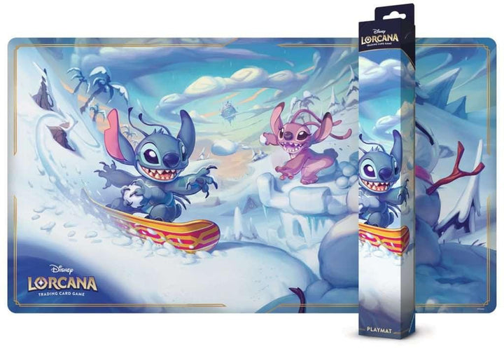 Playmat: Disney Lorcana - Hyperia City - Snowboarding Stitch (EN) JEUX - Disney Lorcana - Tapis de jeu