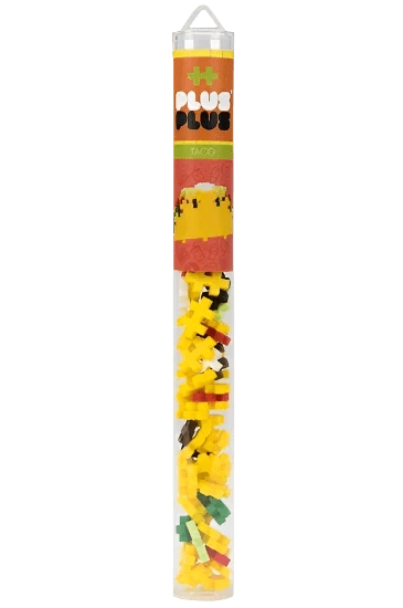 Plus Plus - Tube - Taco (70 pcs) PASSE-TEMPS - Jouets - Jouets Construction
