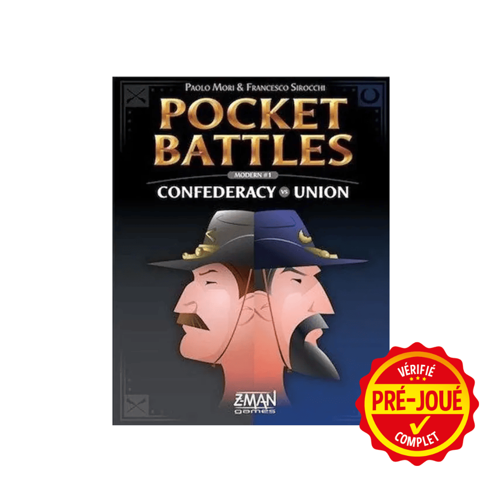 Pocket battles: Confederacy vs Union (pré-joué) (EN) BAZAR - Bazar - Stratégie
