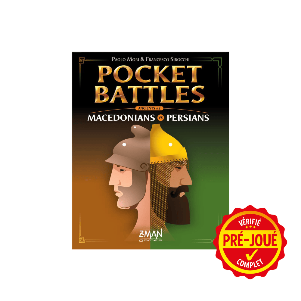 Pocket battles: Macedonians vs Persians (pré-joué) (EN) BAZAR - Bazar - Stratégie