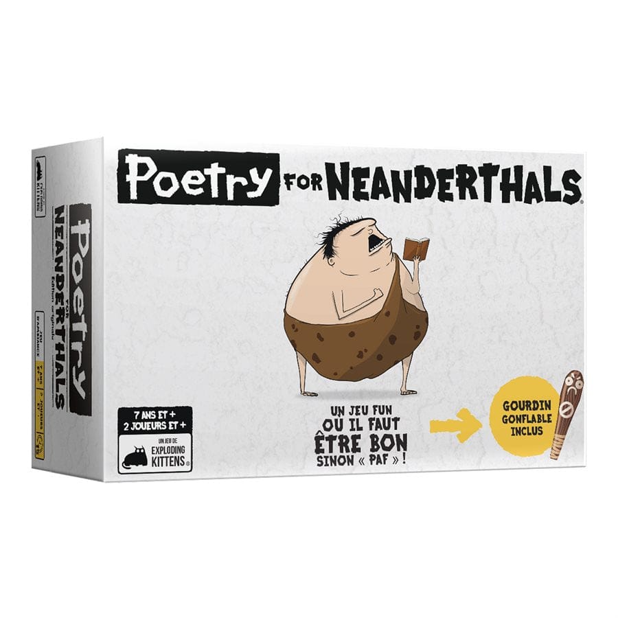 Poetry for Neanderthals (FR) JEUX - Ambiance-Party