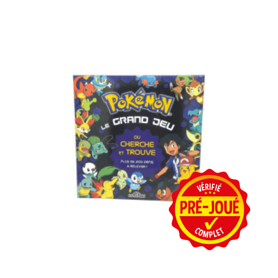 Pokémon: Le Grand Jeu du cherche et trouve [pré-joué] (FR) BAZAR - Bazar - Enfants