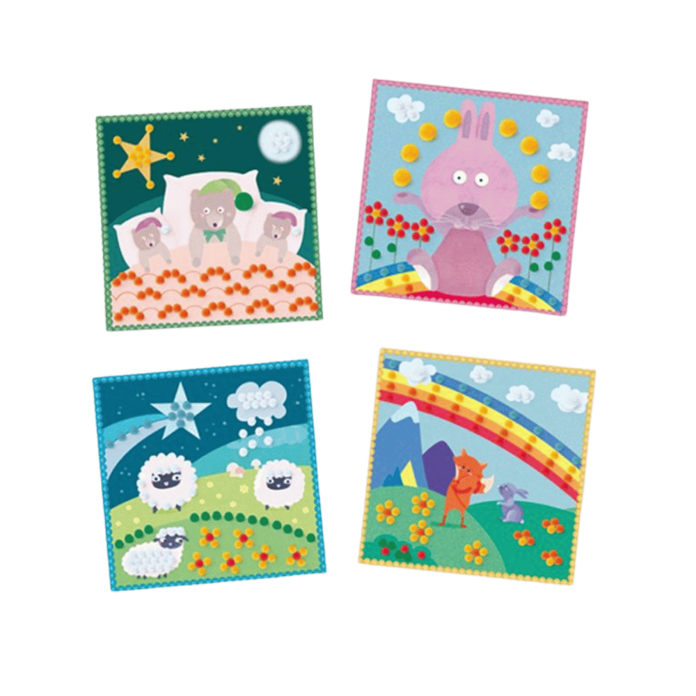 Pompoms / En douceur PASSE-TEMPS - Bricolages