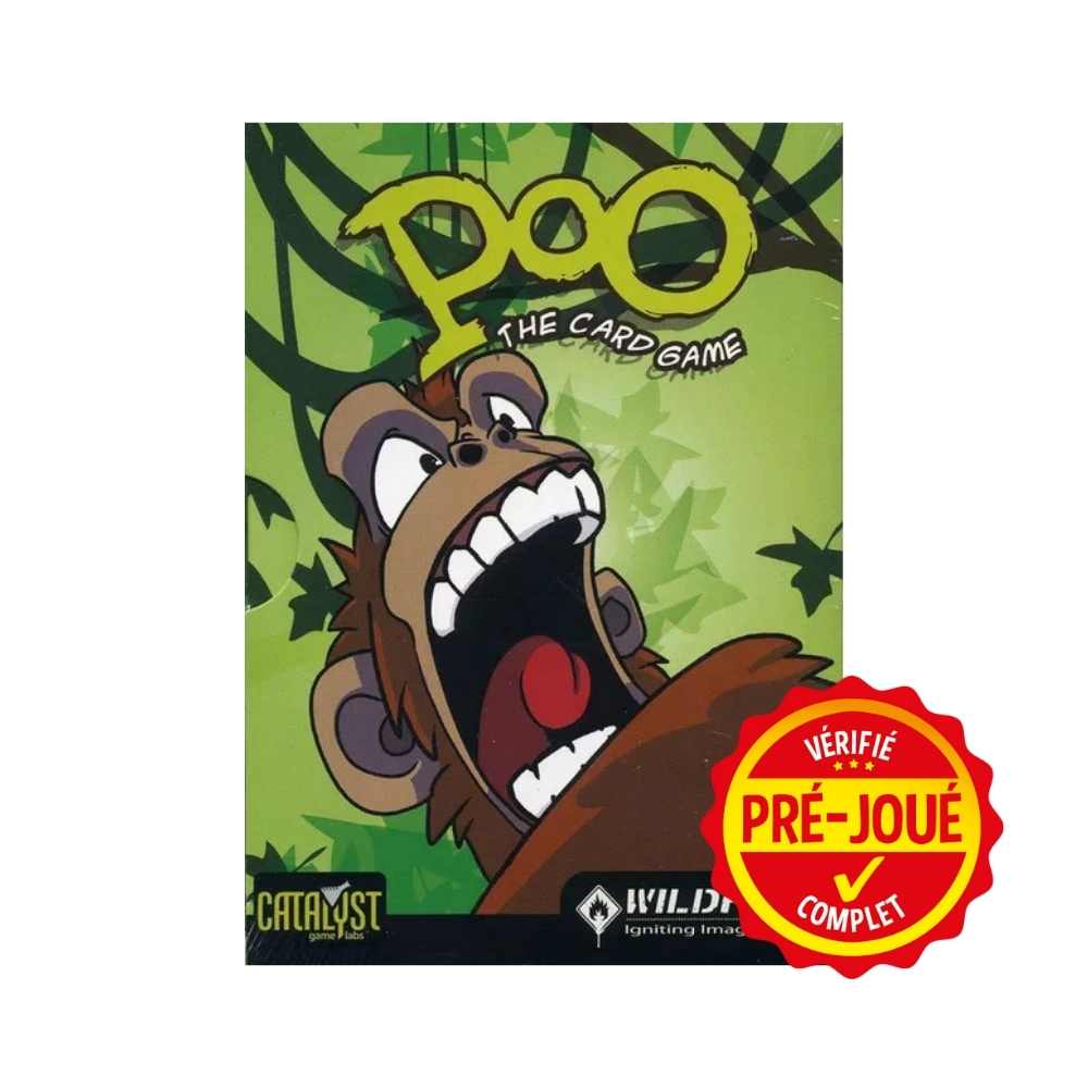 Poo The card game (pré-joué) (EN) BAZAR - Bazar - Jeu de cartes