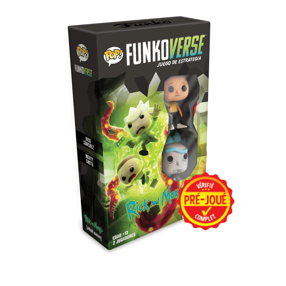 Pop! Funkoverse Strategy game: Rick and Morty [pré-joué] (EN) BAZAR