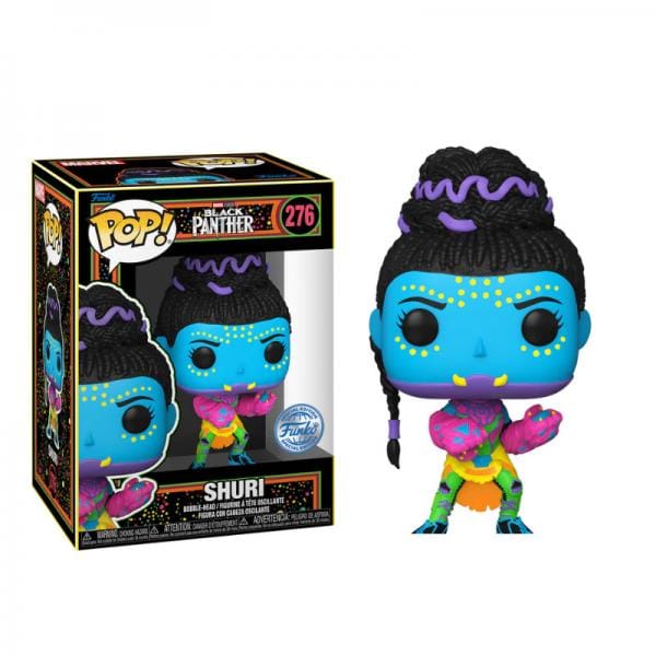 Pop Marvel Blacklight Shuri PASSE-TEMPS - Jouets - Jouets Figurines