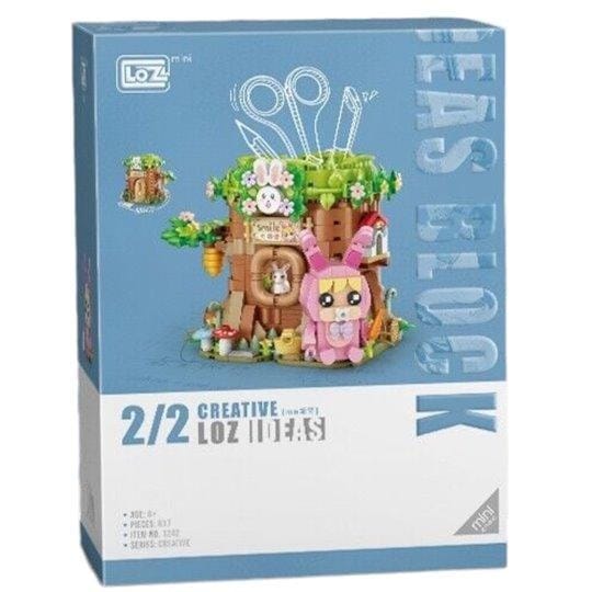 Porte-crayons maison de lapin (617pcs) PASSE-TEMPS - Jouets - Jouets Construction