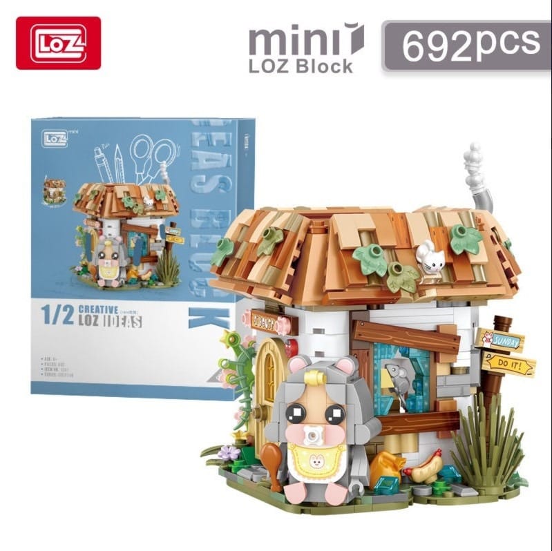 Porte-crayons maison de souris (692pcs) PASSE-TEMPS - Jouets - Jouets Construction