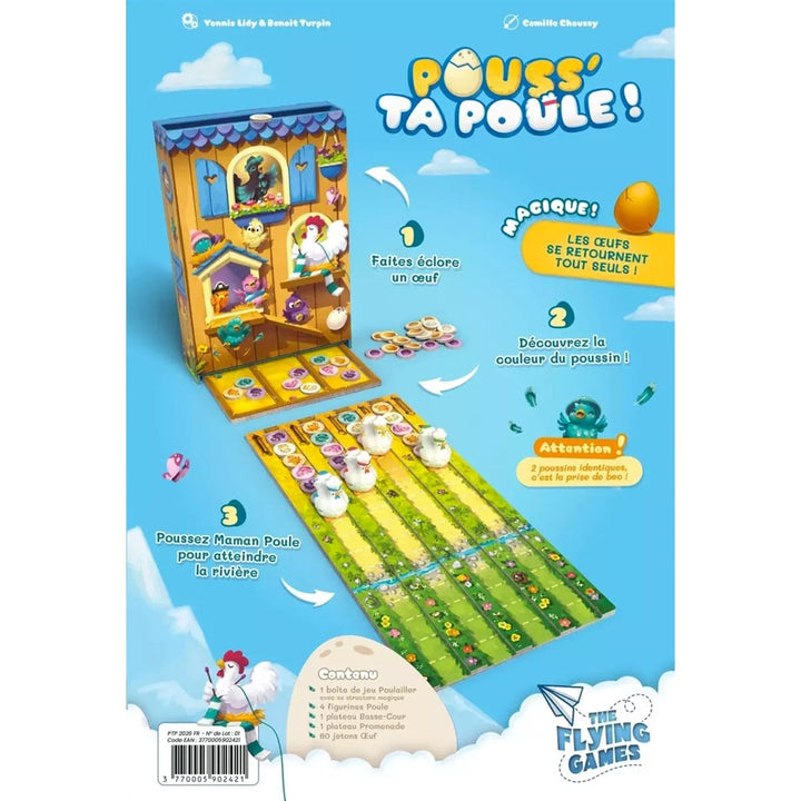 Pousse Ta Poule (FR) JEUX - Enfants - Enfants 5 ans +