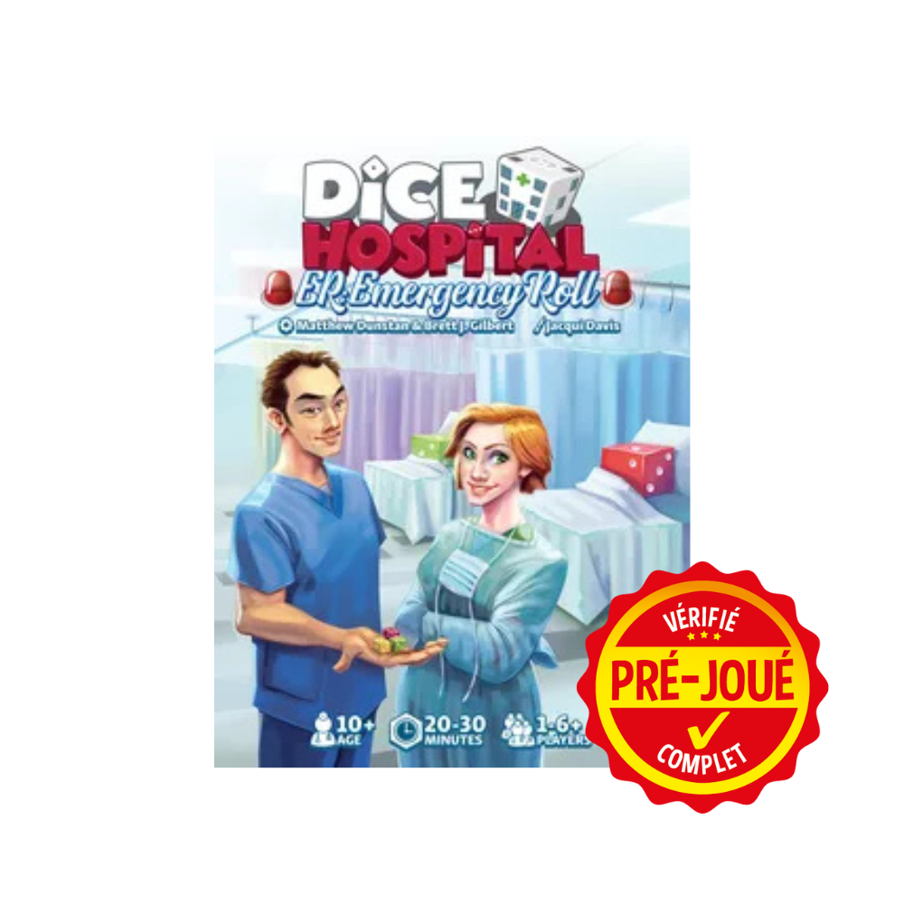 Dice Hospital : ER - Emergency Roll (pré-joué) (EN)