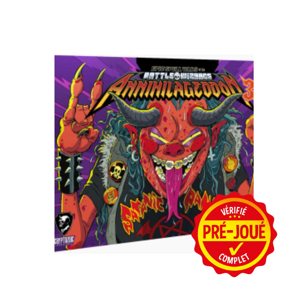 Epic Spell Wars Deck-Building: Annihilageddon 3 - Satanic Panic (pré-joué) (EN)