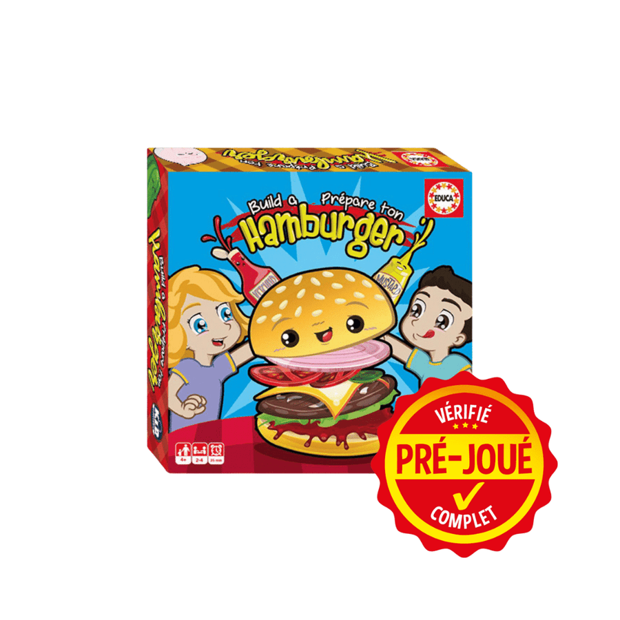 Prépare ton hamburger [pré-joué] (ML) BAZAR - Bazar - Famille