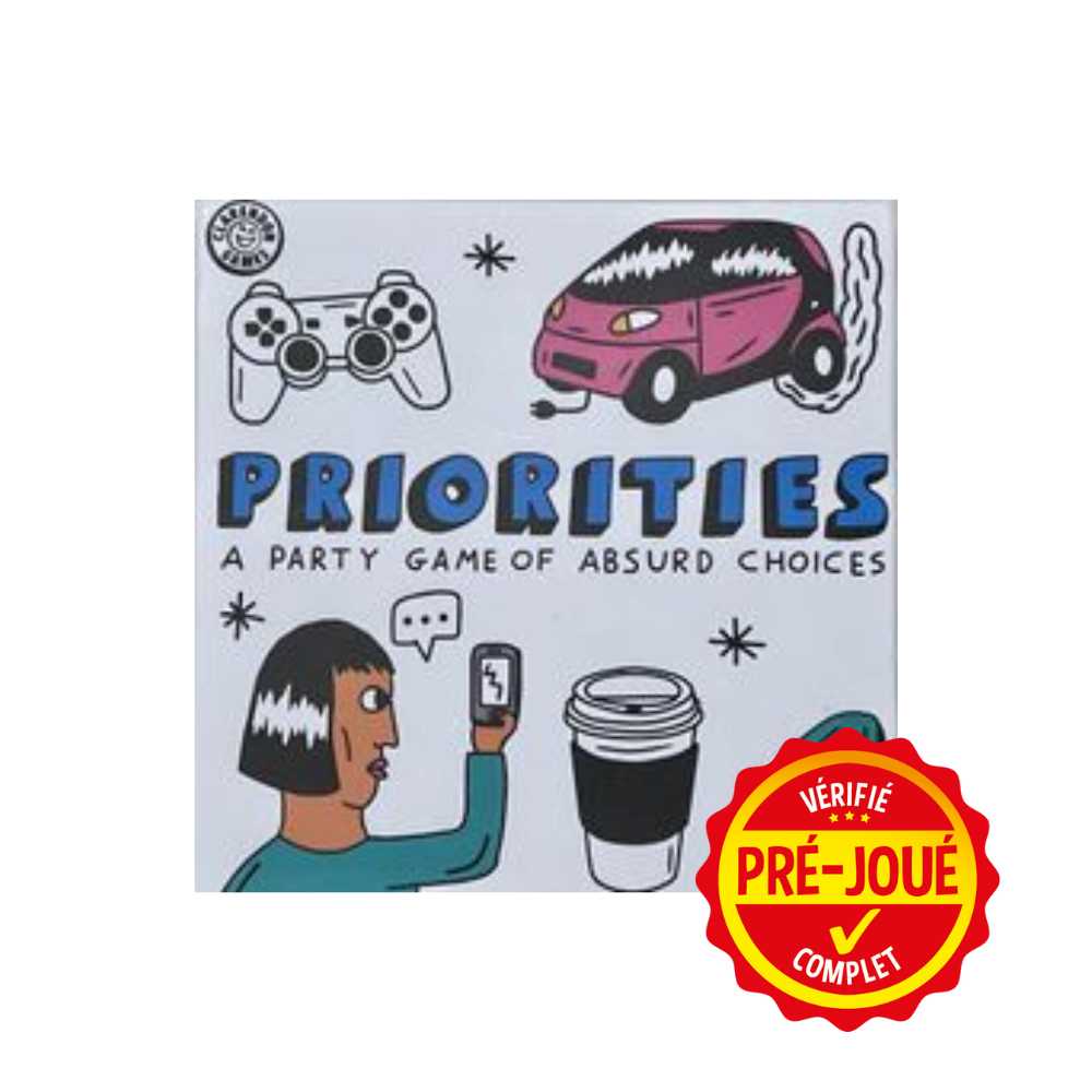 Priorities (pré-joué) (EN) BAZAR - Bazar - Ambiance (party)