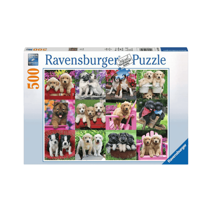 Puppy Pals (500 pc) CASSE-TÊTE - 400 - 550 morceaux