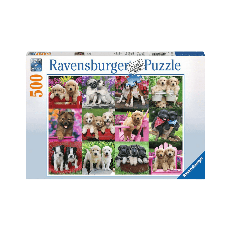 Puppy Pals (500 pc) CASSE-TÊTE - 400 - 550 morceaux