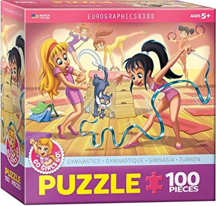 Puzzle 100: Gymnastics - Go Girls Go! CASSE-TÊTE - 100 - 150 morceaux