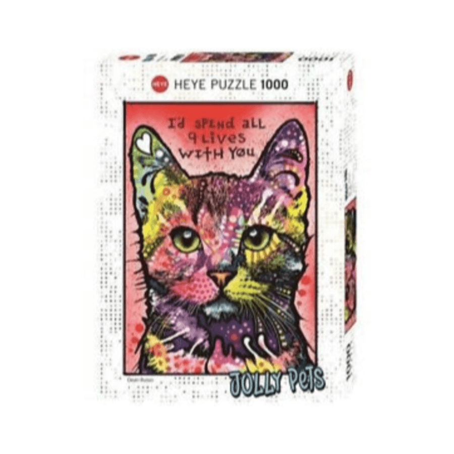 Puzzle 1000: 9 Lives, Jolly Pets CASSE-TÊTE - 1000 morceaux