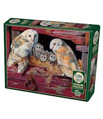 Puzzle 1000: Barn Owls CASSE-TÊTE - 1000 morceaux