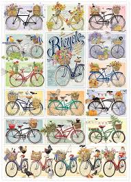 Puzzle 1000: Bicycles CASSE-TÊTE - 1000 morceaux