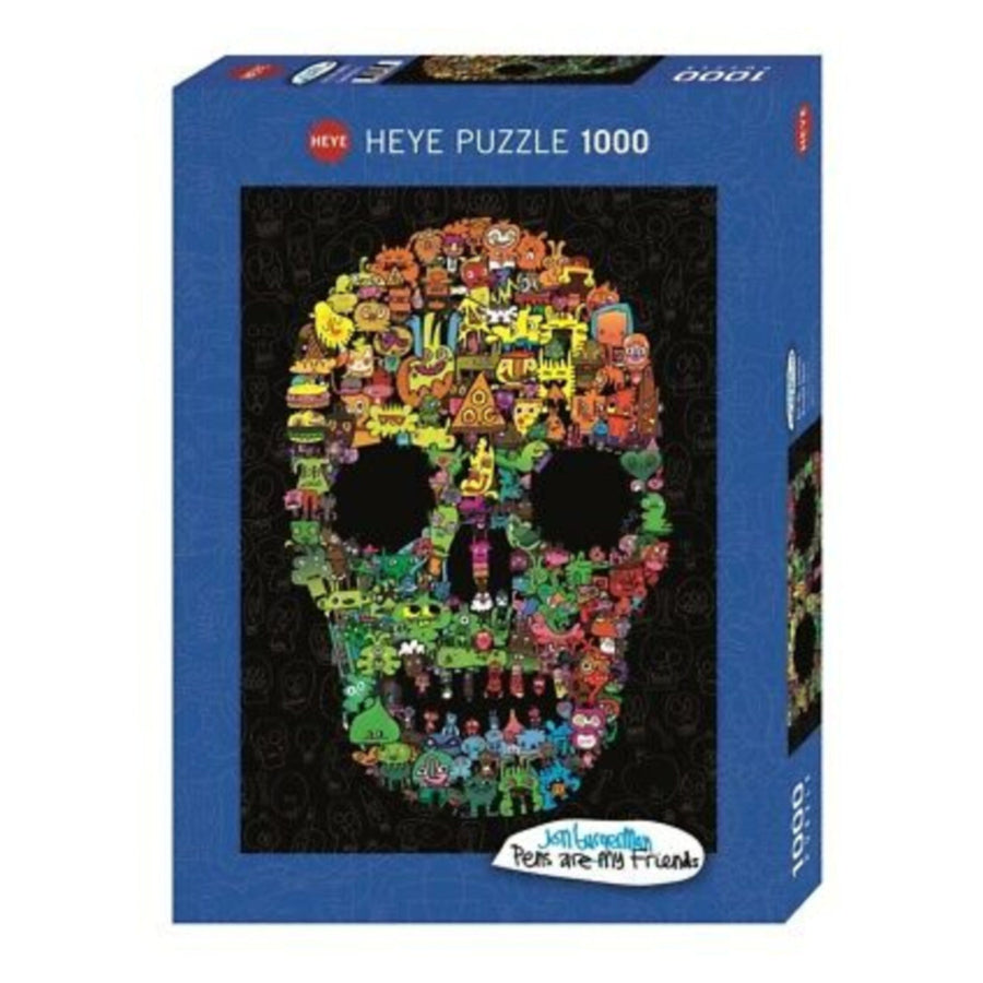 Puzzle 1000: Doodle Skull CASSE-TÊTE - 1000 morceaux