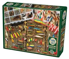 Puzzle 1000: Fishing Lures CASSE-TÊTE - 1000 morceaux