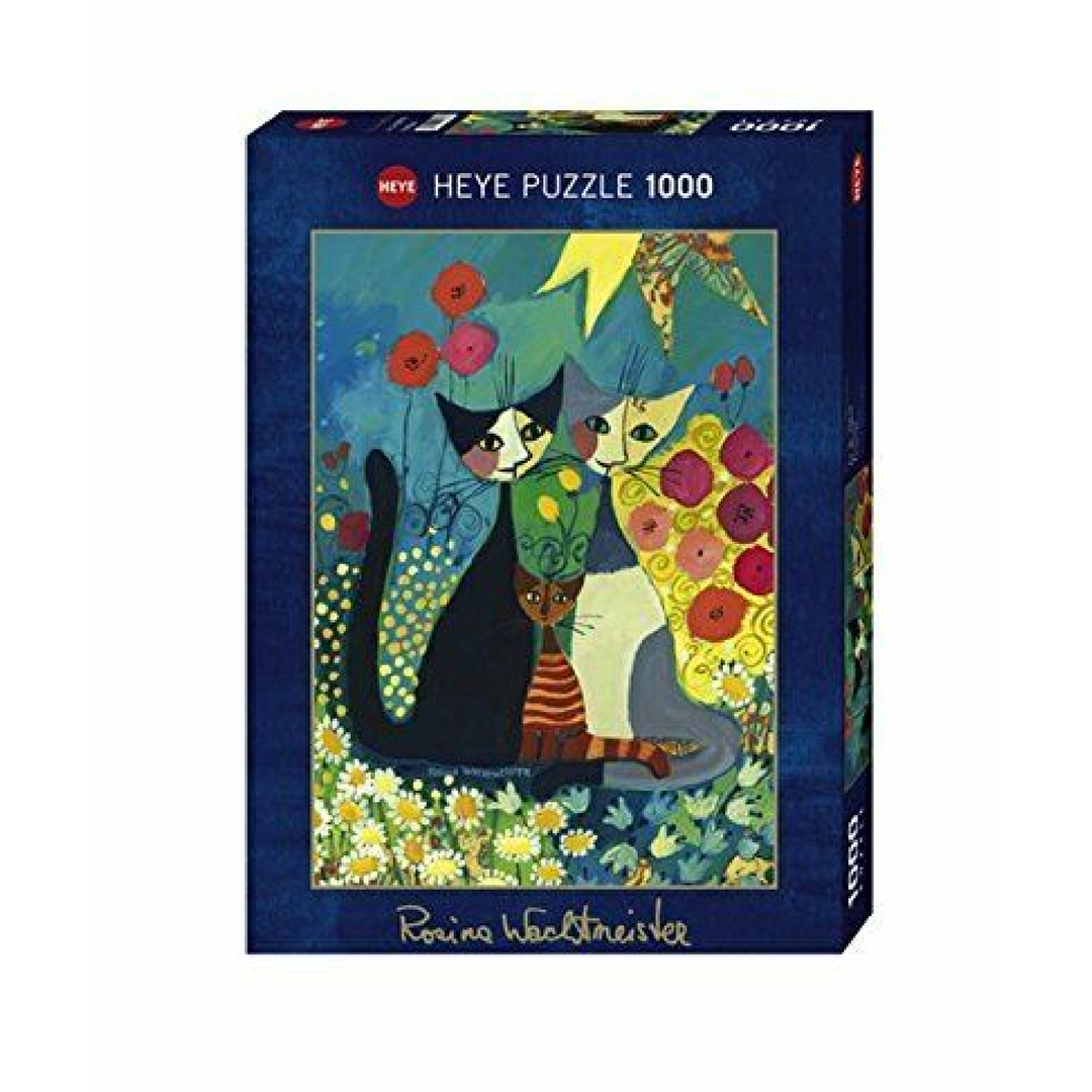 Puzzle 1000: Flowerbed, Wachtmeister CASSE-TÊTE - 1000 morceaux