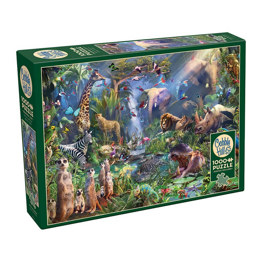 Puzzle 1000: Into the Jungle CASSE-TÊTE - 1000 morceaux