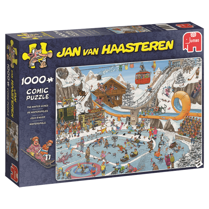 Puzzle 1000: Jeux d'hiver, JvH CASSE-TÊTE - 1000 morceaux