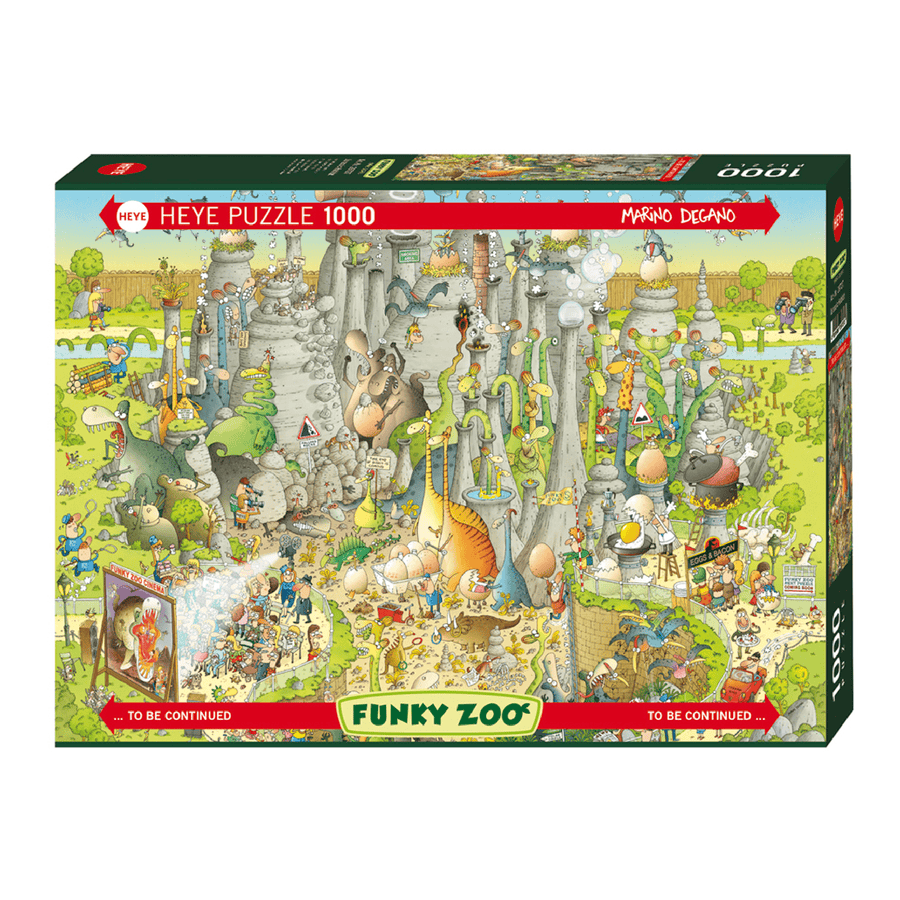 Puzzle 1000: Jurassic Habitat, Degano CASSE-TÊTE - 1000 morceaux