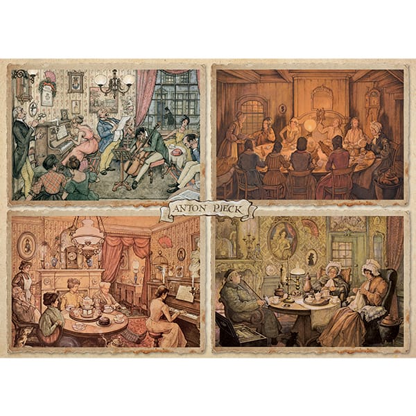 Puzzle 1000: Living Room Entertainment CASSE-TÊTE - 1000 morceaux
